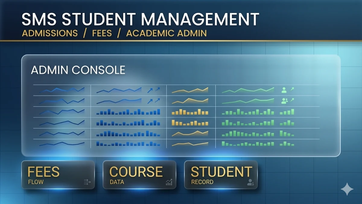 Student management admin console preview
